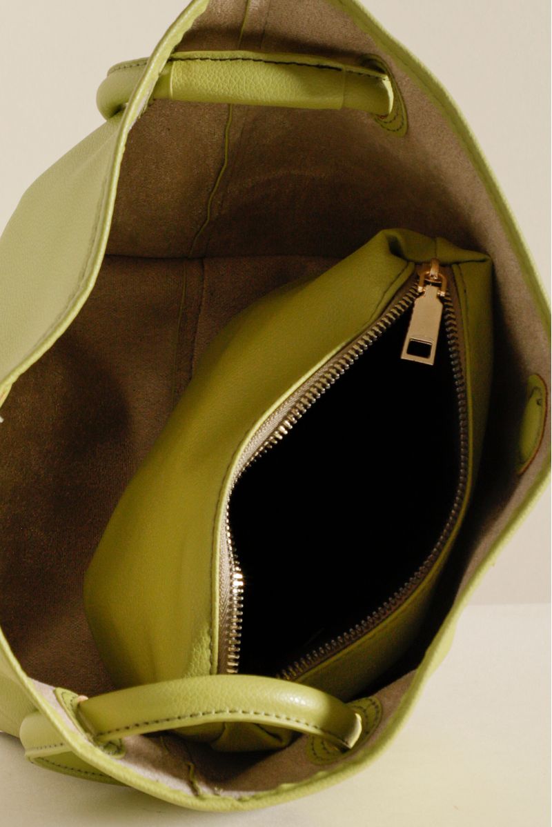 Bolsa Alça Com Argolas VERDE
