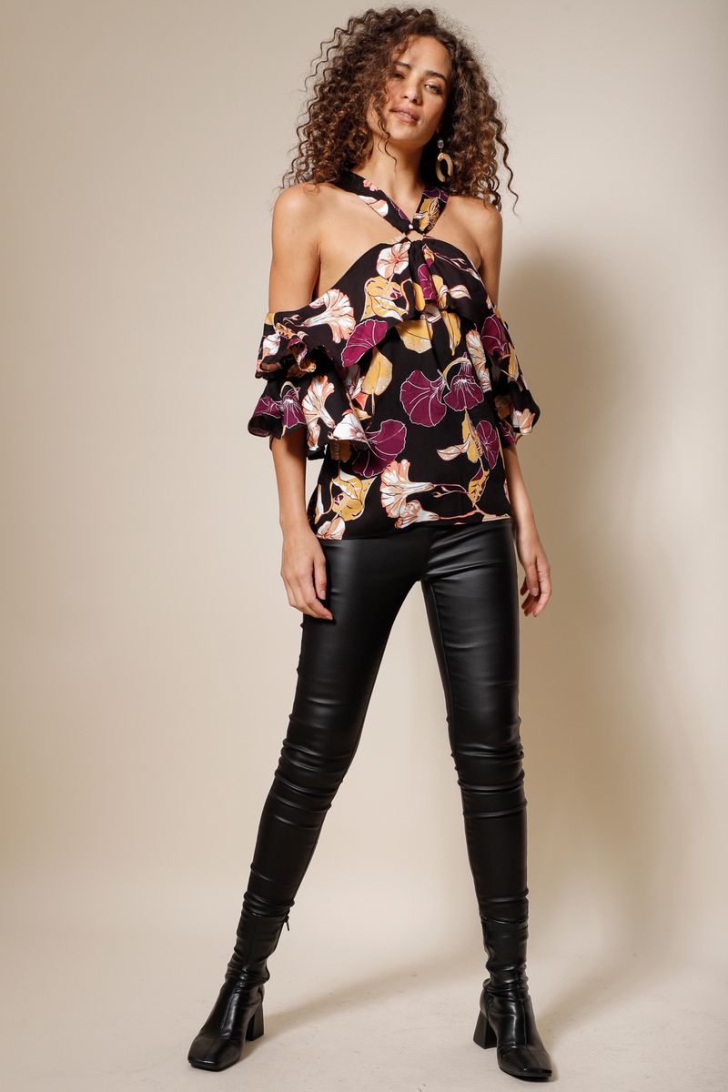 Blusa Amazônia  PRETO 36