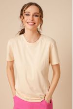 Camiseta Algodão Basic AREIA G