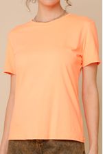 Camiseta Algodão Basic LARANJA G
