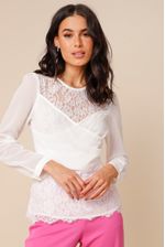 Blusa Lace Romantic OFF-WHITE 36