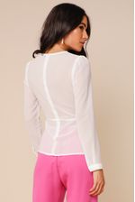 Blusa Lace Romantic OFF-WHITE 36