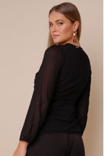 Blusa Lace Romantic PRETO 36