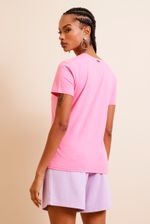Camiseta Algodão Basic ROSA GG
