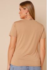 Camiseta Find Your Nude BEGE GG