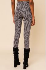 Calça Skinny Animal Print PRETO 36