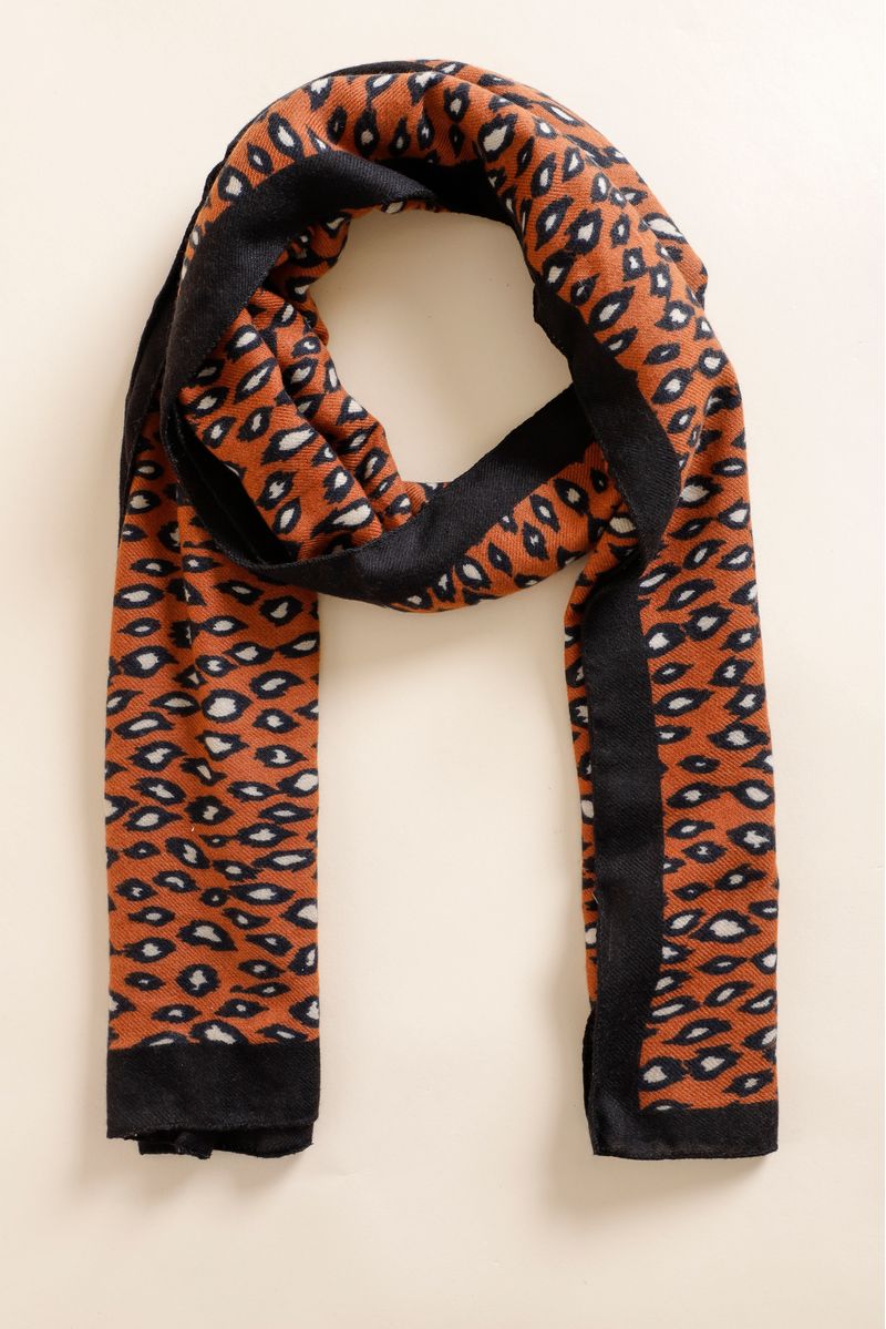 Echarpe Animal Print Mini CAMEL