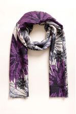Echarpe Floral  ROXO