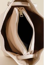 Bolsa Alça Com Argolas BEGE