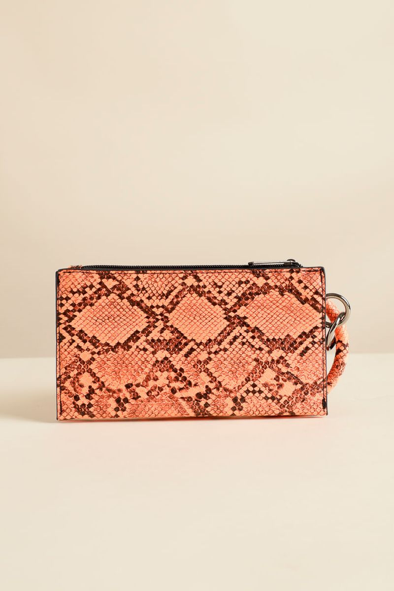 carteira-pulseira-python-neon-frente-costas-laranja