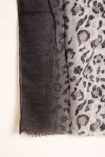 Echarpe-Duo-Color-Animal-PRETO
