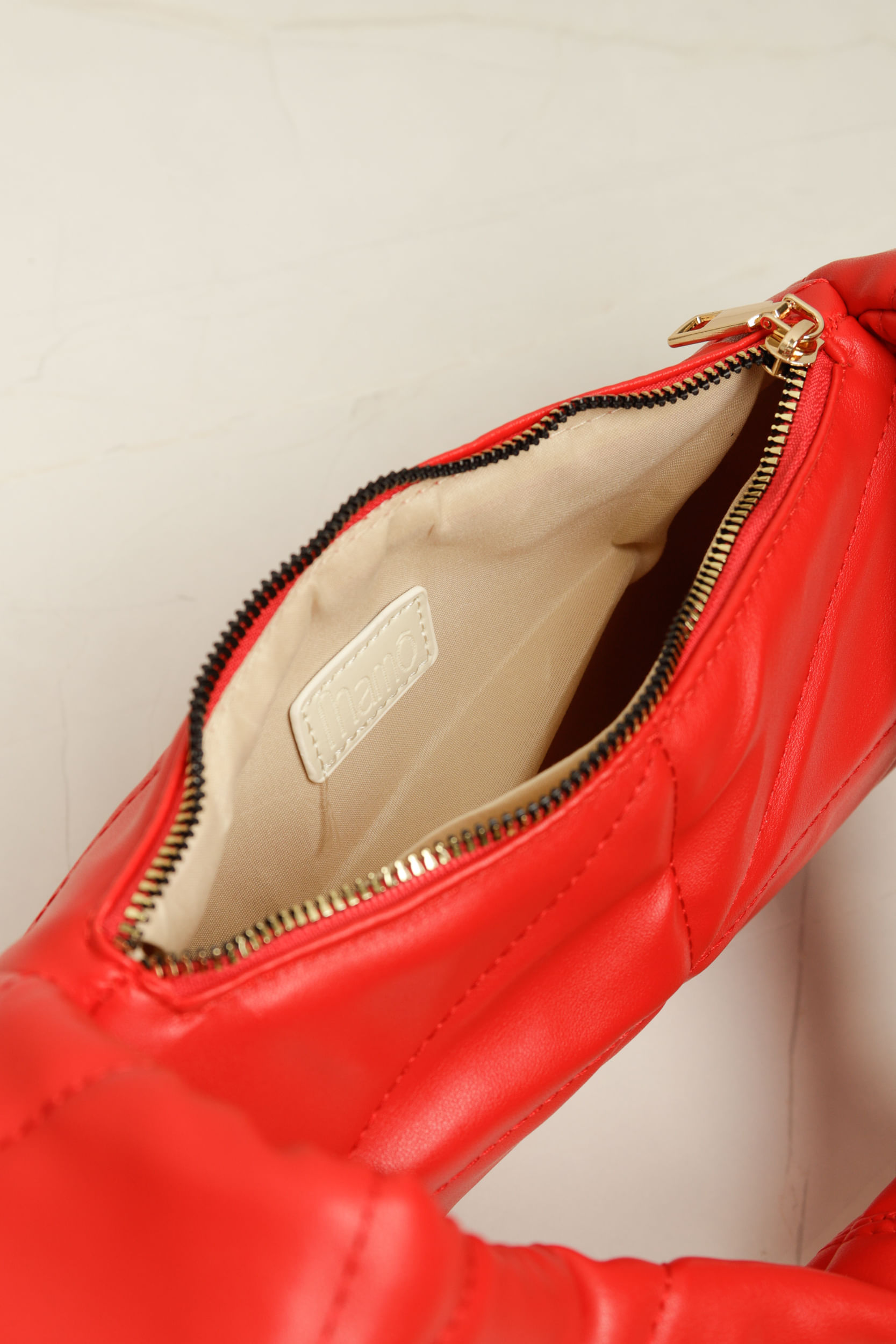 Bolsa Crossbody Puffer Vermelho - Mamô