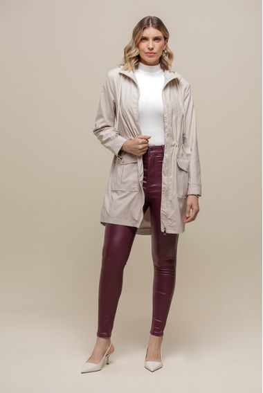 Capa de Chuva Bolsos       AREIA