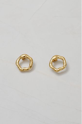 Brinco Argola Vazada  DOURADO