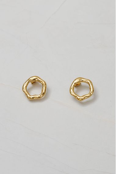 Brinco Argola Vazada  DOURADO