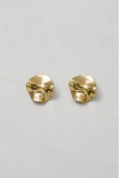 Brinco Losango Orgânico  DOURADO