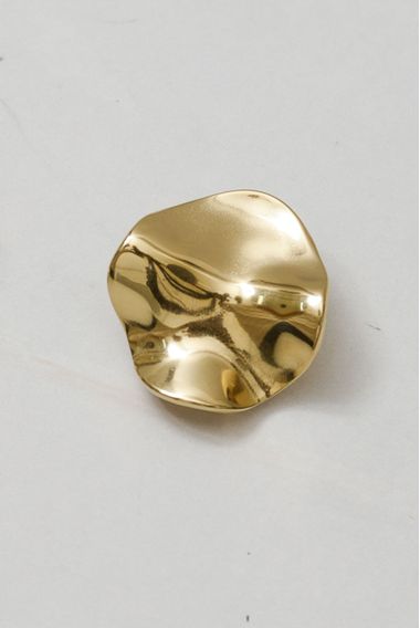 Brinco Losango Orgânico  DOURADO