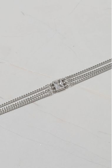 Pulseira Ponto de Luz  PRATA