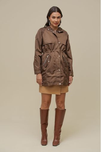 Capa de Chuva Alongado MARROM